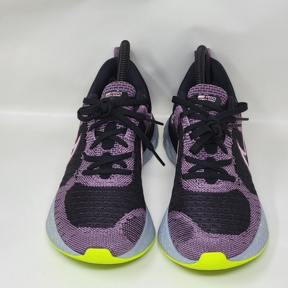 Nike React Infinity Run Flyknit 2 Violet Running Women Size Multi CT2423-500 New - Picture 5 of 10